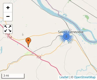 Area schools map